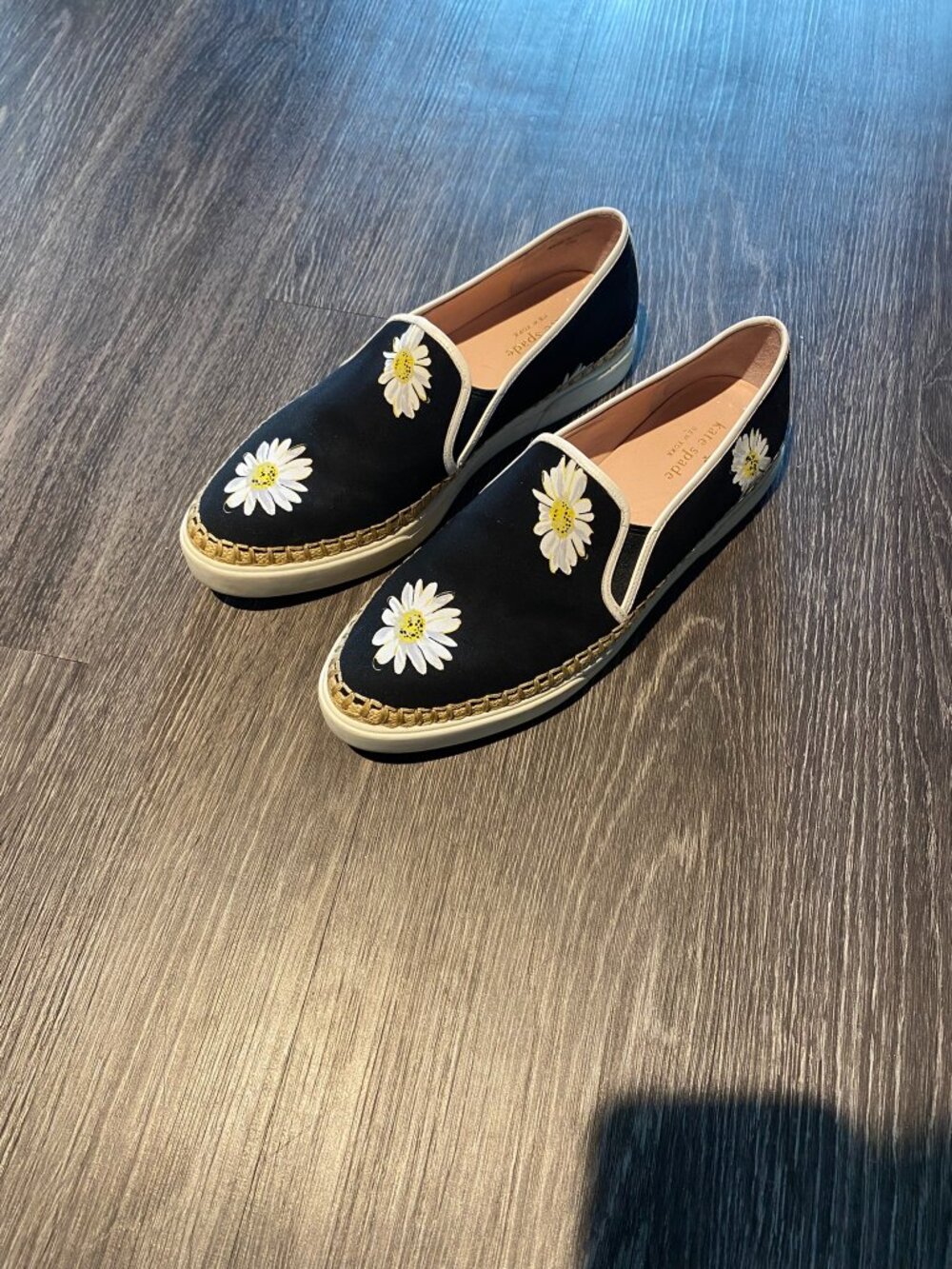 Kate Spade Floral Slip Ons